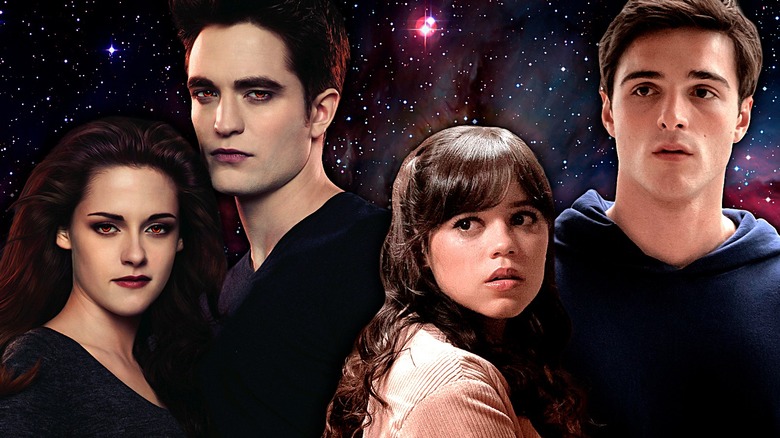 Twilight characters space backdrop