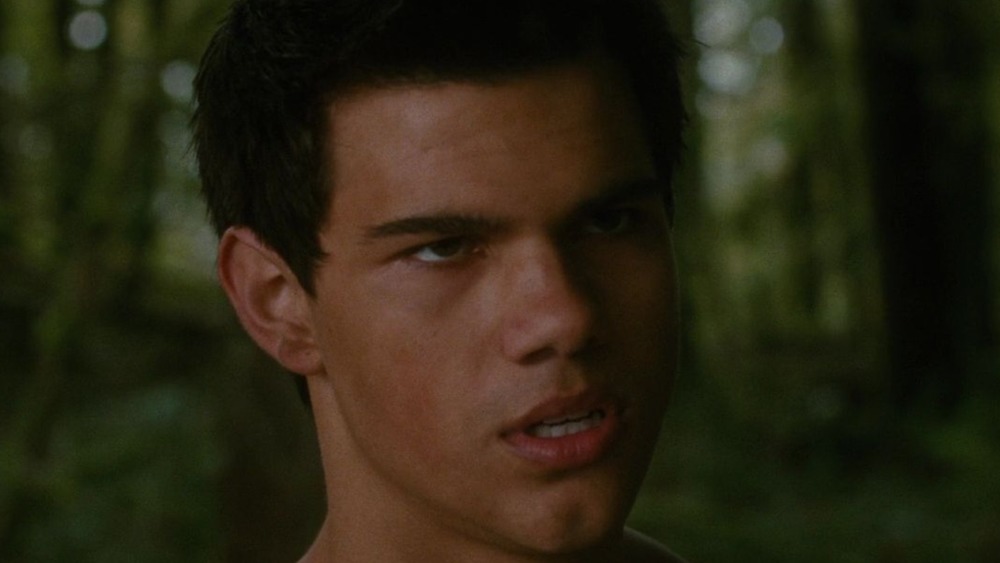 Taylor Lautner in a Twilight still