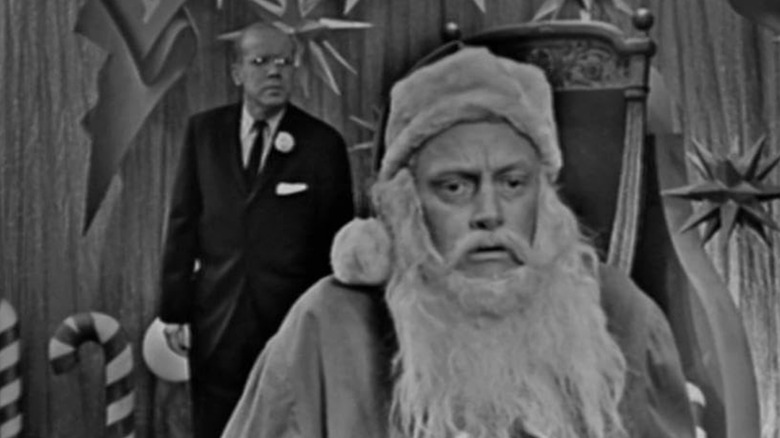 Henry Corwin in a Santa suit in a department store on The Twilight Zone (1959-1964)