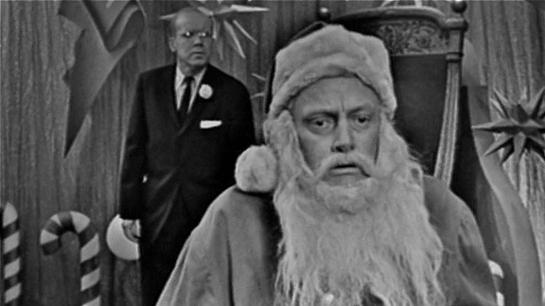 Henry Corwin in a Santa suit in a department store on The Twilight Zone (1959-1964)