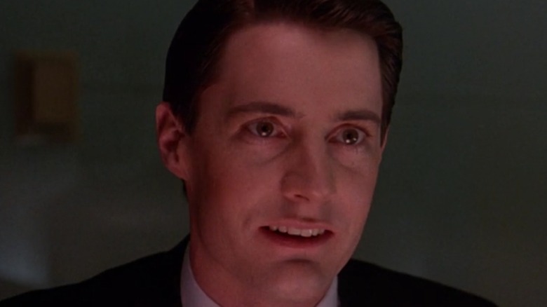 Agent Dale Cooper smiles Twin Peaks