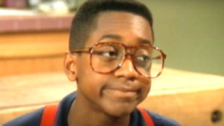 Steve Urkel looking forward