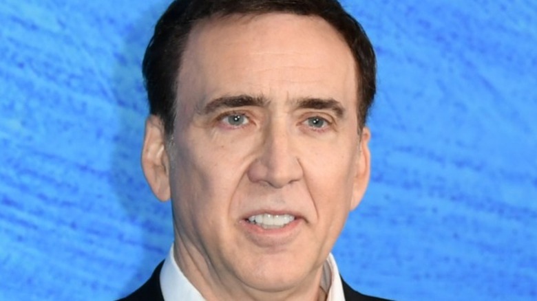 Nicolas Cage smiling 