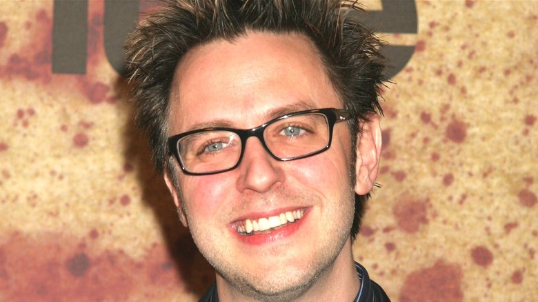 James Gunn smiling at premiere