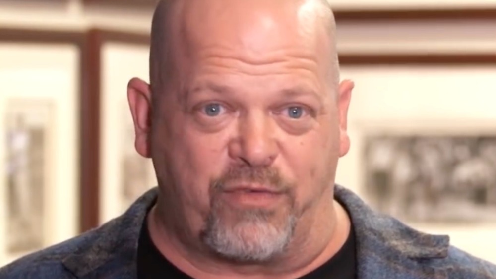 pawn stars rick harrison face closeup