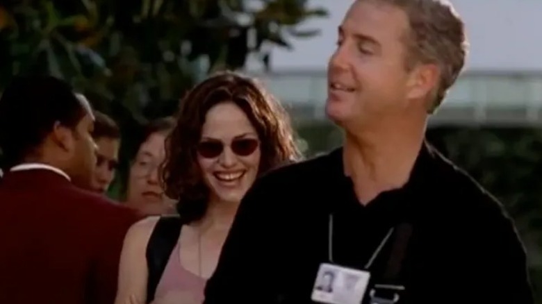 Sara Sidle and Gil Grissom meet again