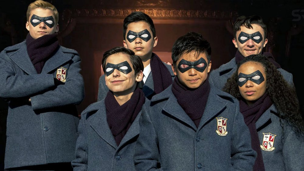 The young Umbrella Academy on The Umbrella Academy