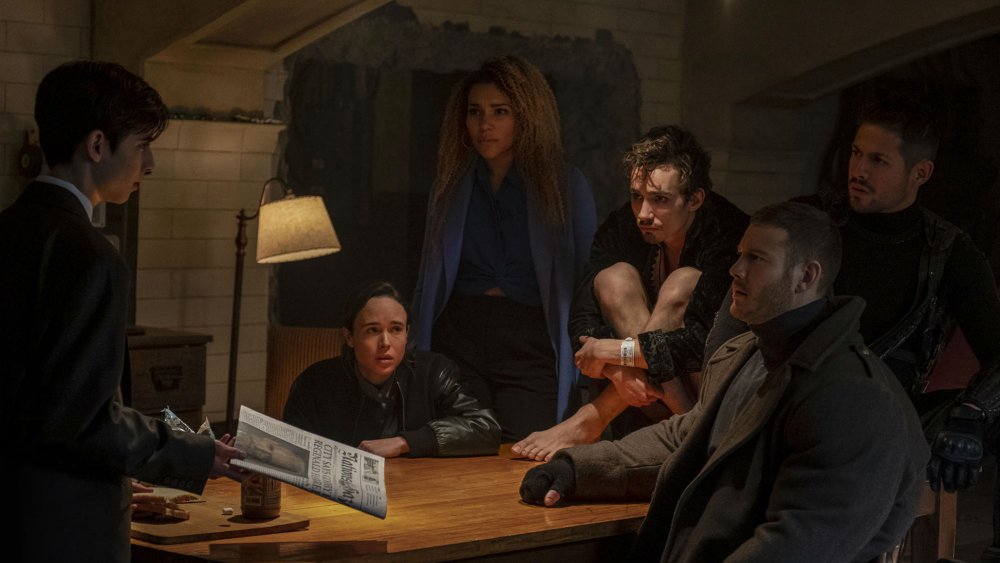 the cast of The Umbrella Academy