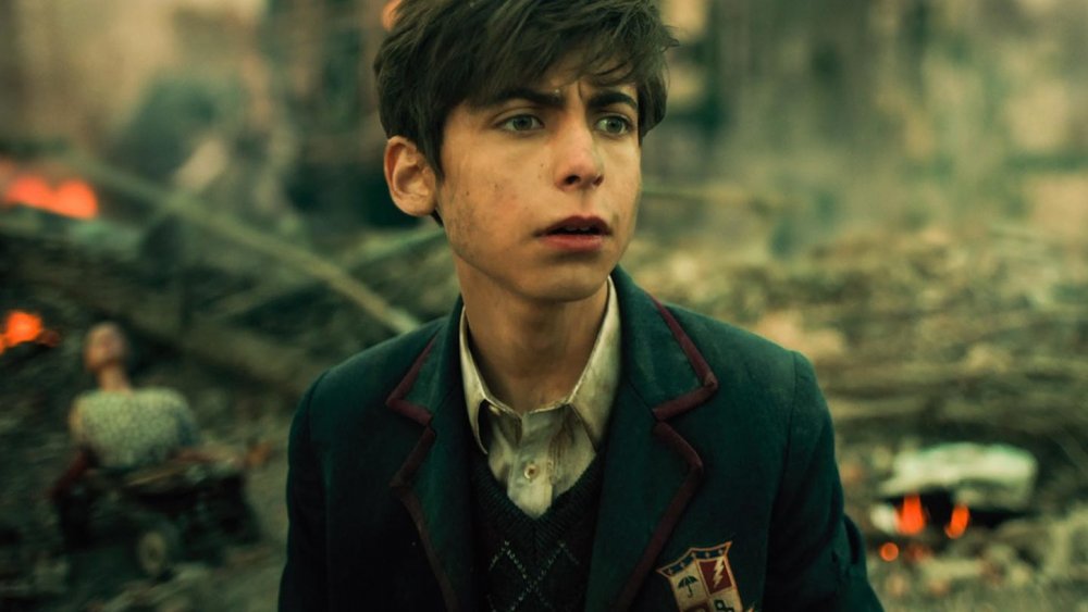 Aidan Gallagher in The Umbrella Academy