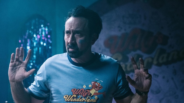 Willy's Wonderland Nic Cage