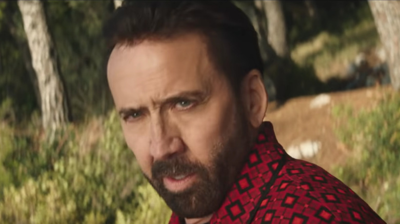 Nicolas Cage beard robe