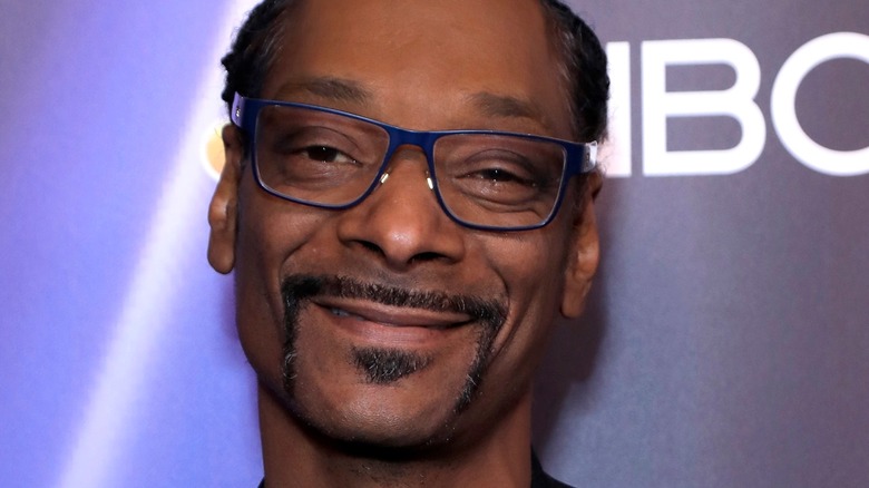 Snoop Dogg smiling