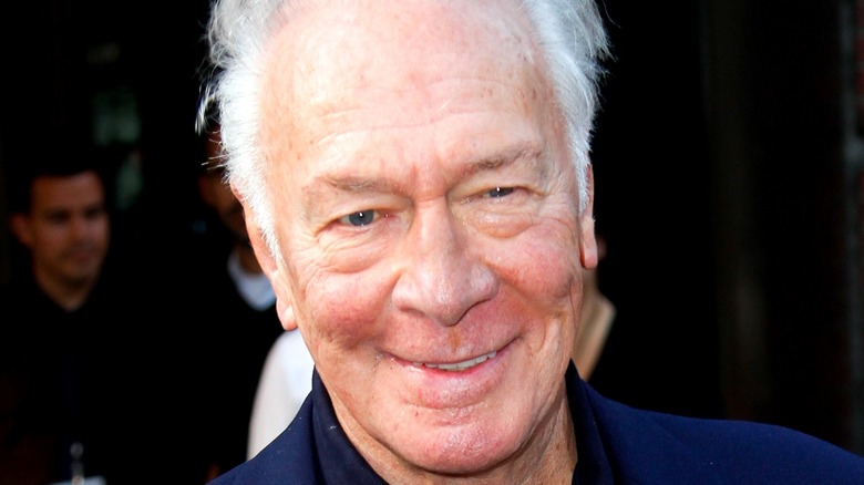 Christopher Plummer smiling