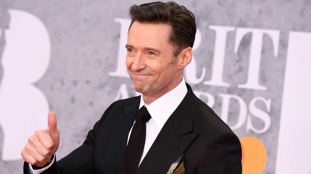 Hugh Jackman thumbs up