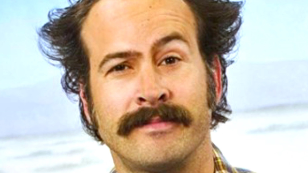 Jason Lee with mustache