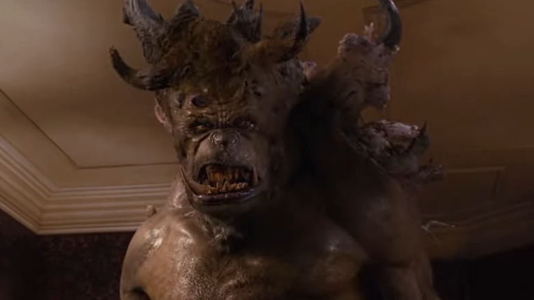 The ogre Mulgarath enters Spiderwick Estate