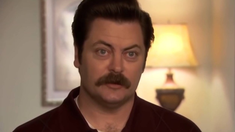 Ron Swanson as a hostile witness