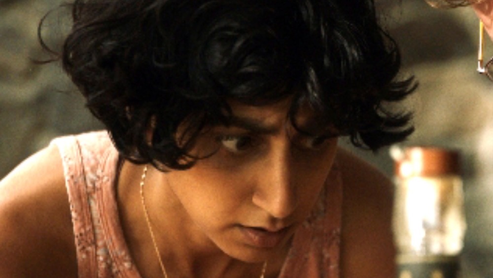 Sunita Mani looking upset