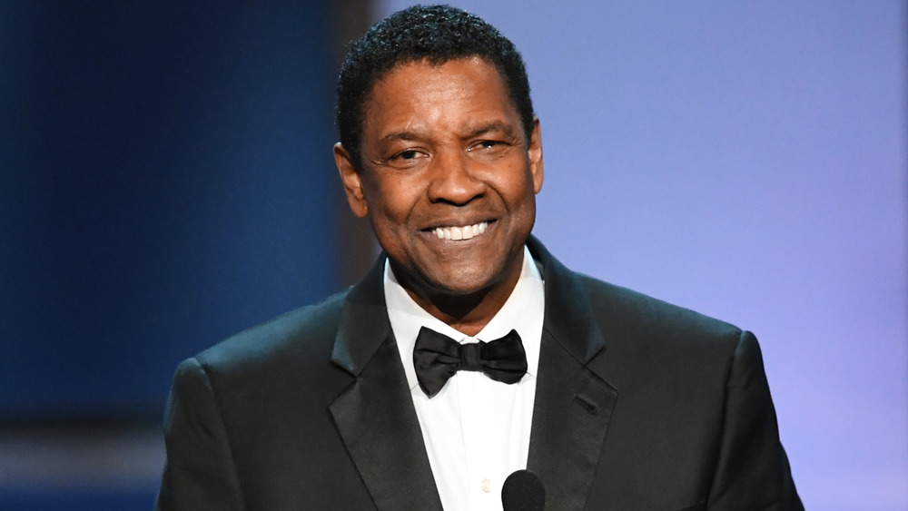 Denzel Washington smiling