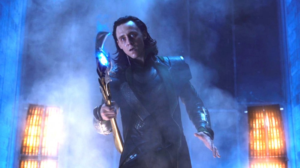 Tom Hiddleston as Loki in Avengers