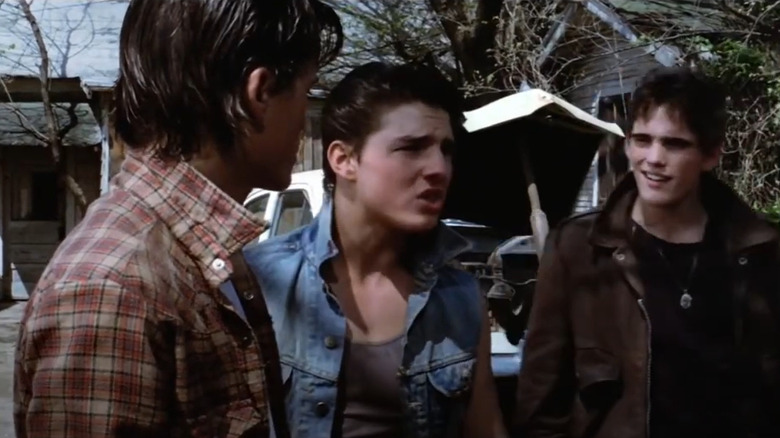 Tom Cruise in The Outsiders scene
