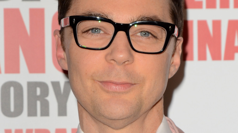 Jim Parsons with glasses