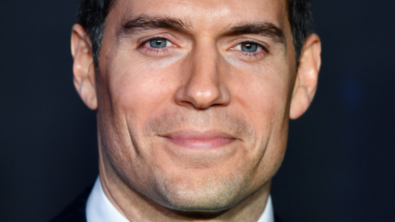 Henry Cavill grinning