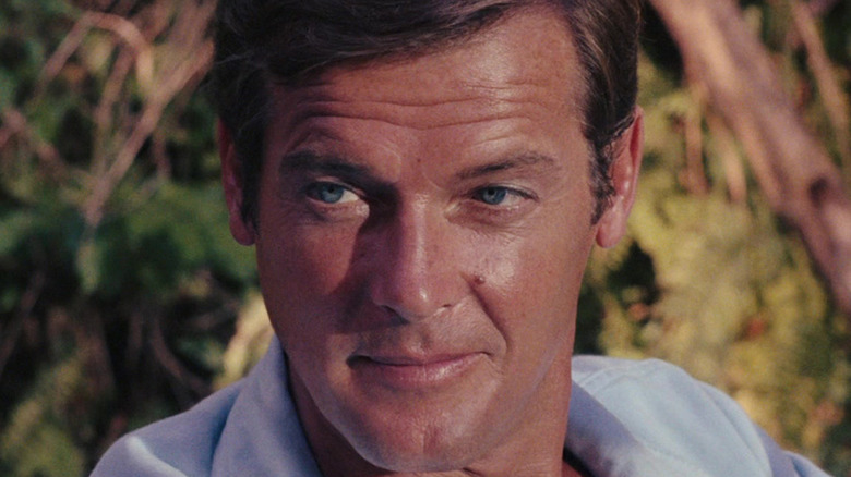 James Bond in closeup