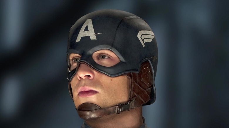 Steve Rogers head sideways