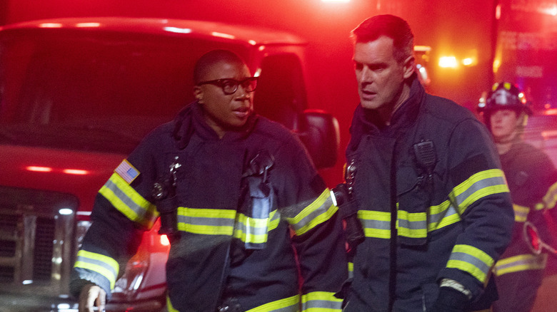 Hinds and Krause in 9-1-1 run