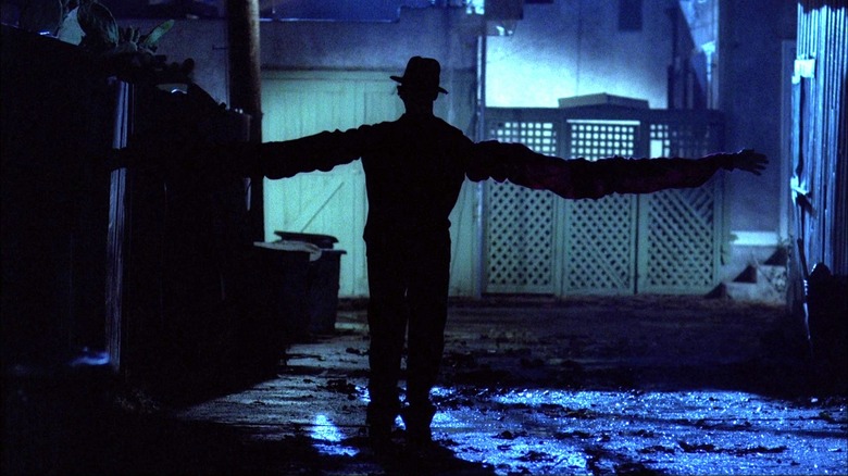 Freddy with outstretched arms