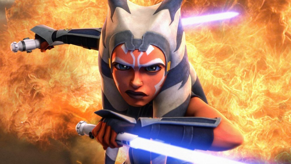 Ahsoka Tano posing