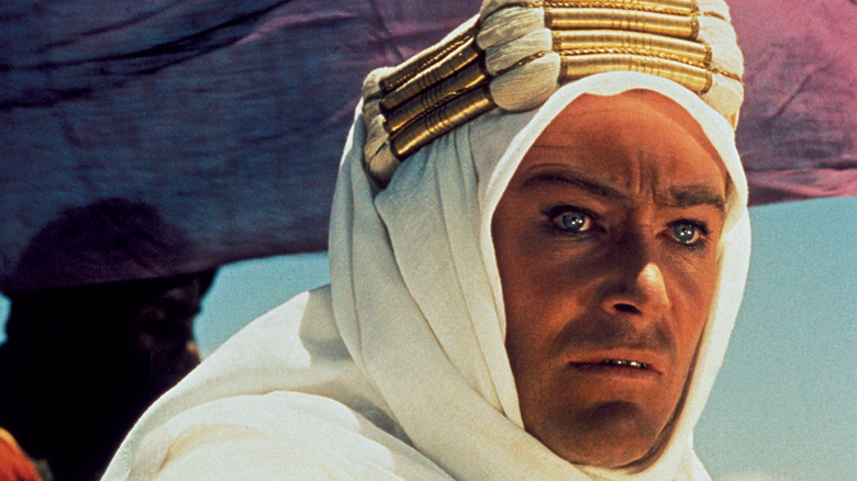 Peter O'Toole in Lawrence of Arabia
