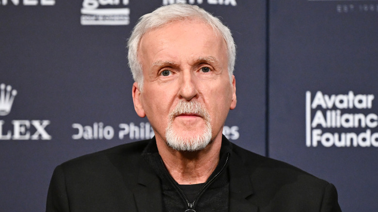 James Cameron at an Avatar Alliance Foundation Red Carpet in 2025