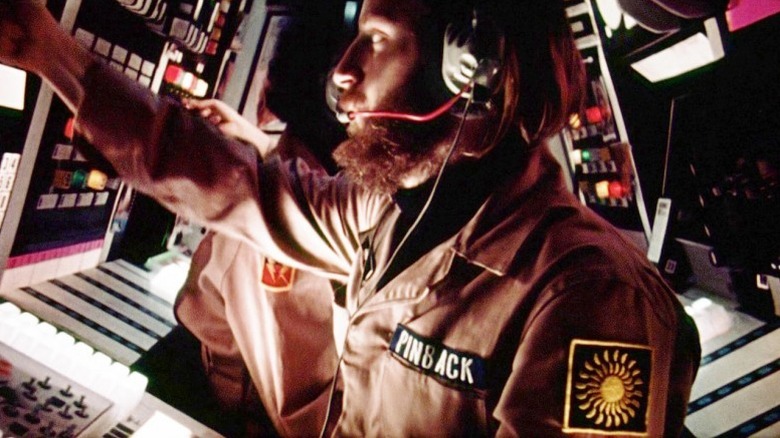 Sgt. Pinback  mans the controls in Dark Star