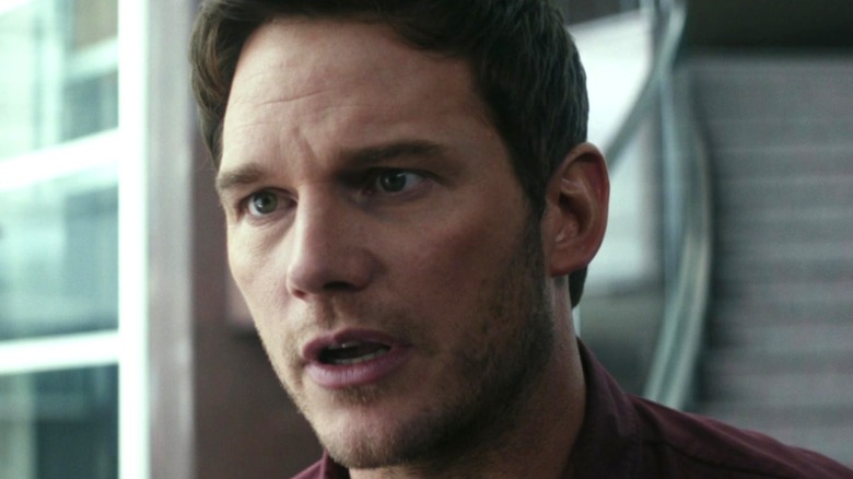 Chris Pratt is emphatic in The Tomorrow War