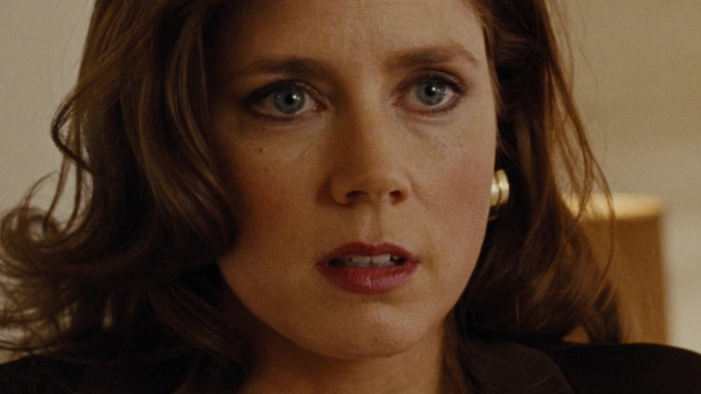 Amy Adams looking worried