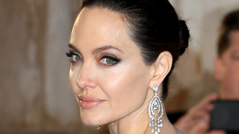 Angelina Jolie on the red carpet