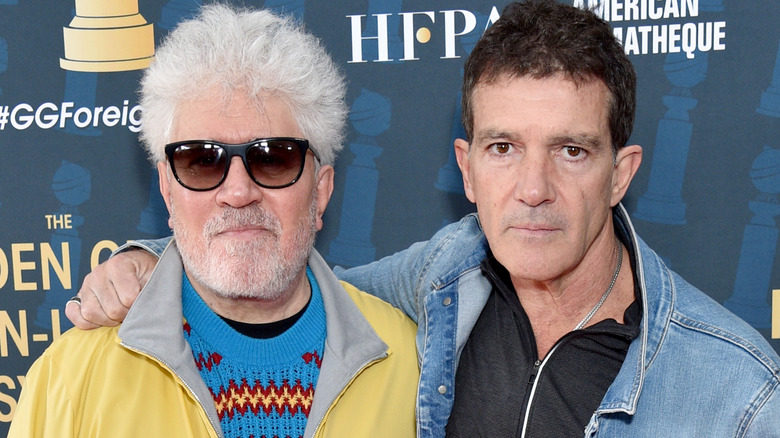 Pedro Almodovar and Antonio Banderas