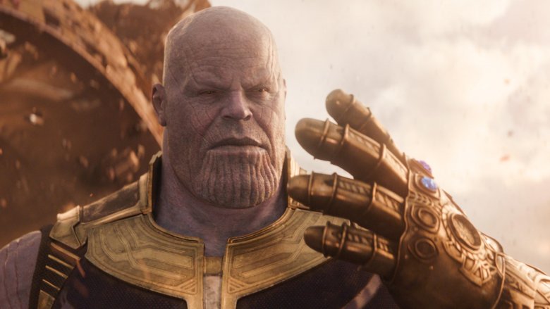 Thanos with Infinity Gauntlet