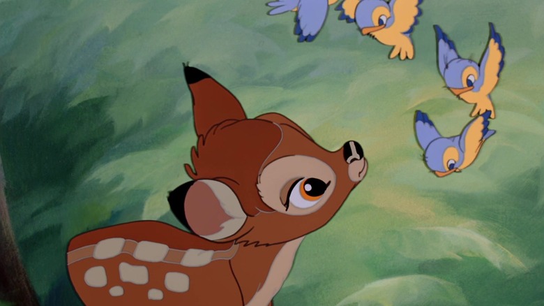 Bambi and birds