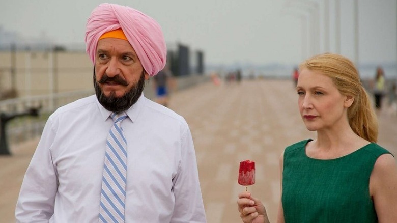 Darwan wearing turban with Wendy
