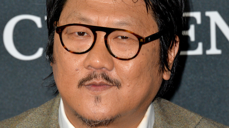 Benedict Wong wearing glasses