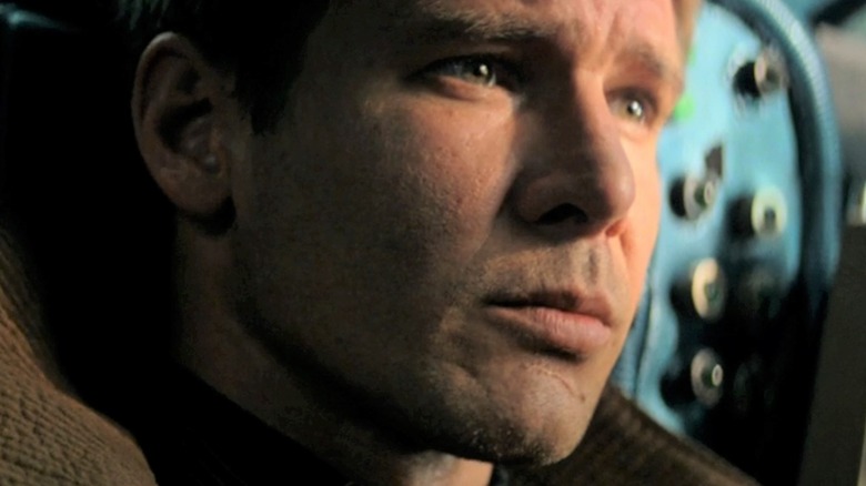 Rick Deckard gazes