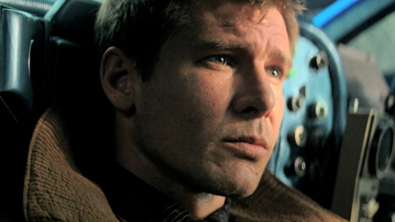 Rick Deckard gazes