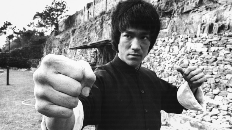 Bruce Lee punching