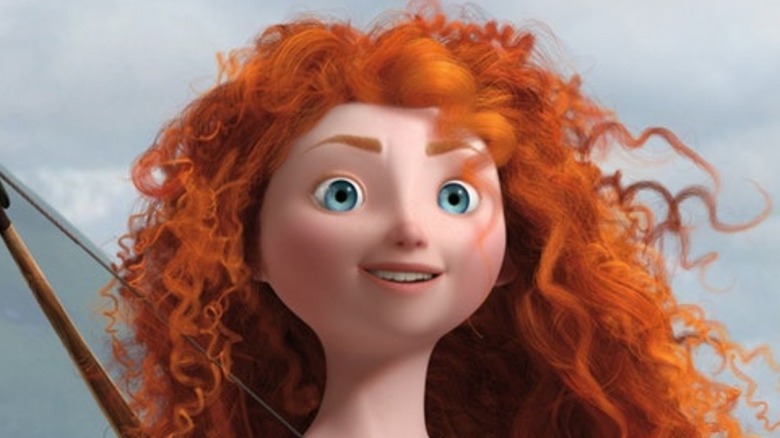 Merida in the hills of Scotland