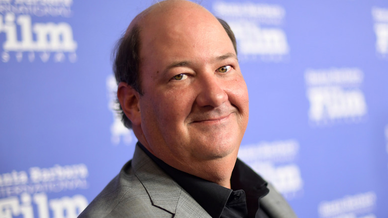 Brian Baumgartner in close-up