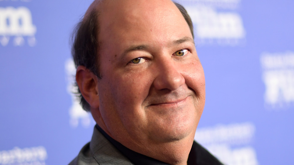 Brian Baumgartner in close-up