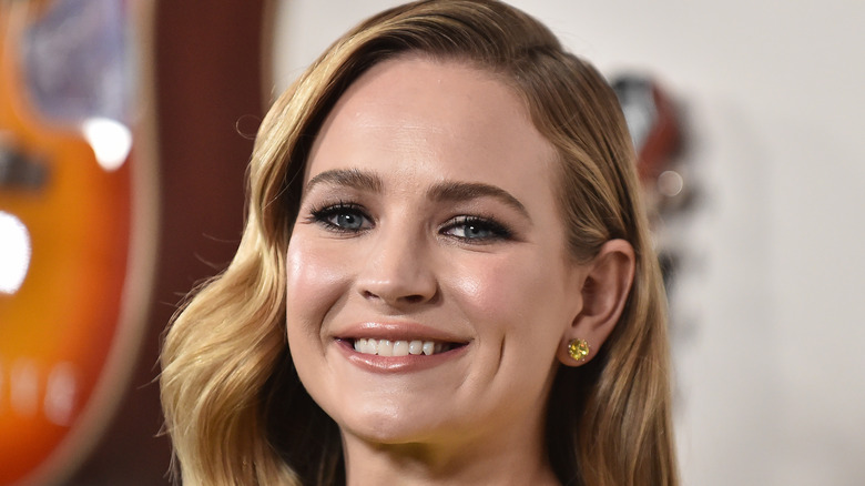 Britt Robertson smiling